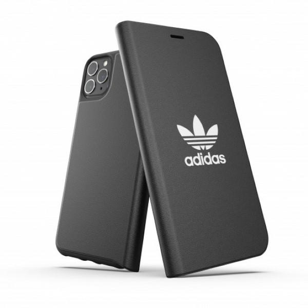 Adidas OR grāmatu apvalks Basic iPhone 11 Pro Max - melna un balta