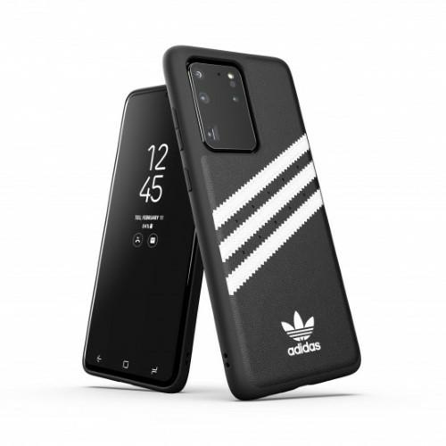 Adidas OR veidots PU apvalks Samsung Galaxy S20 Ultra - melns un balts