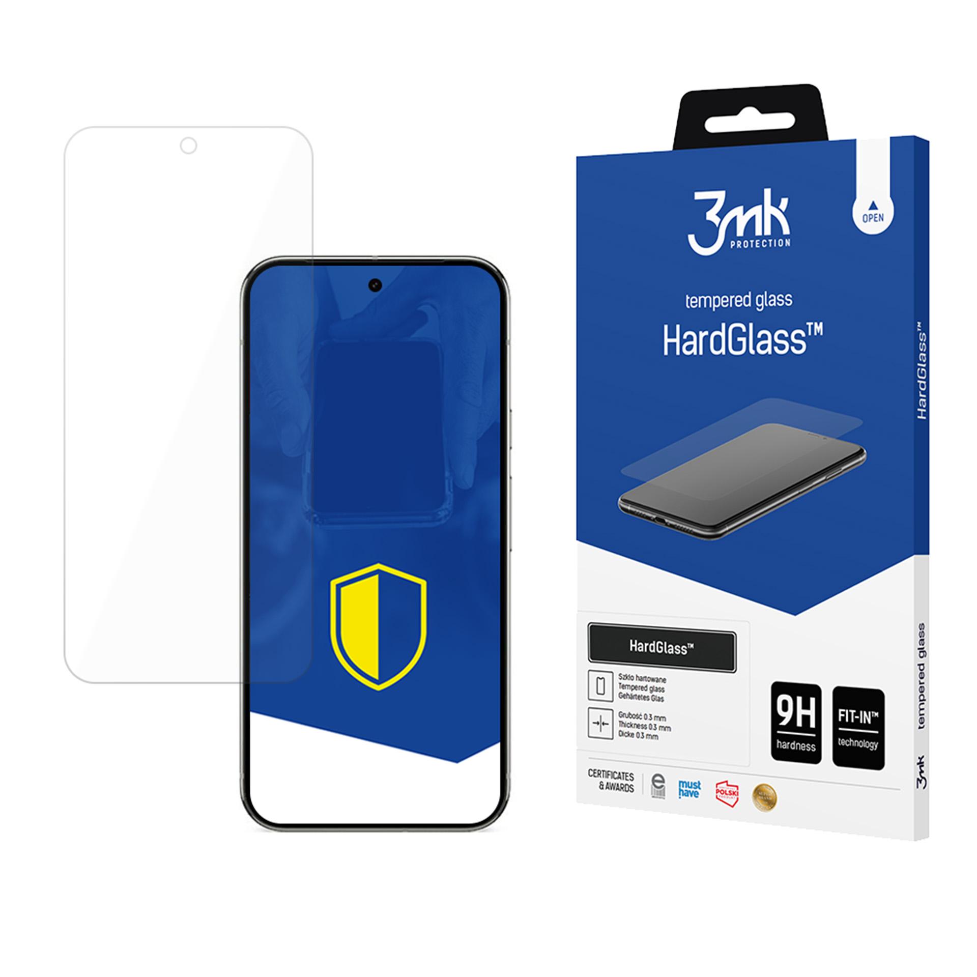 3mk HardGlass rūdītais stikls Google Pixel 9 Pro XL