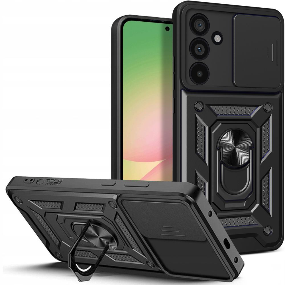 Tech-Protect CamShield Pro Case for Samsung Galaxy A56 5G - Black