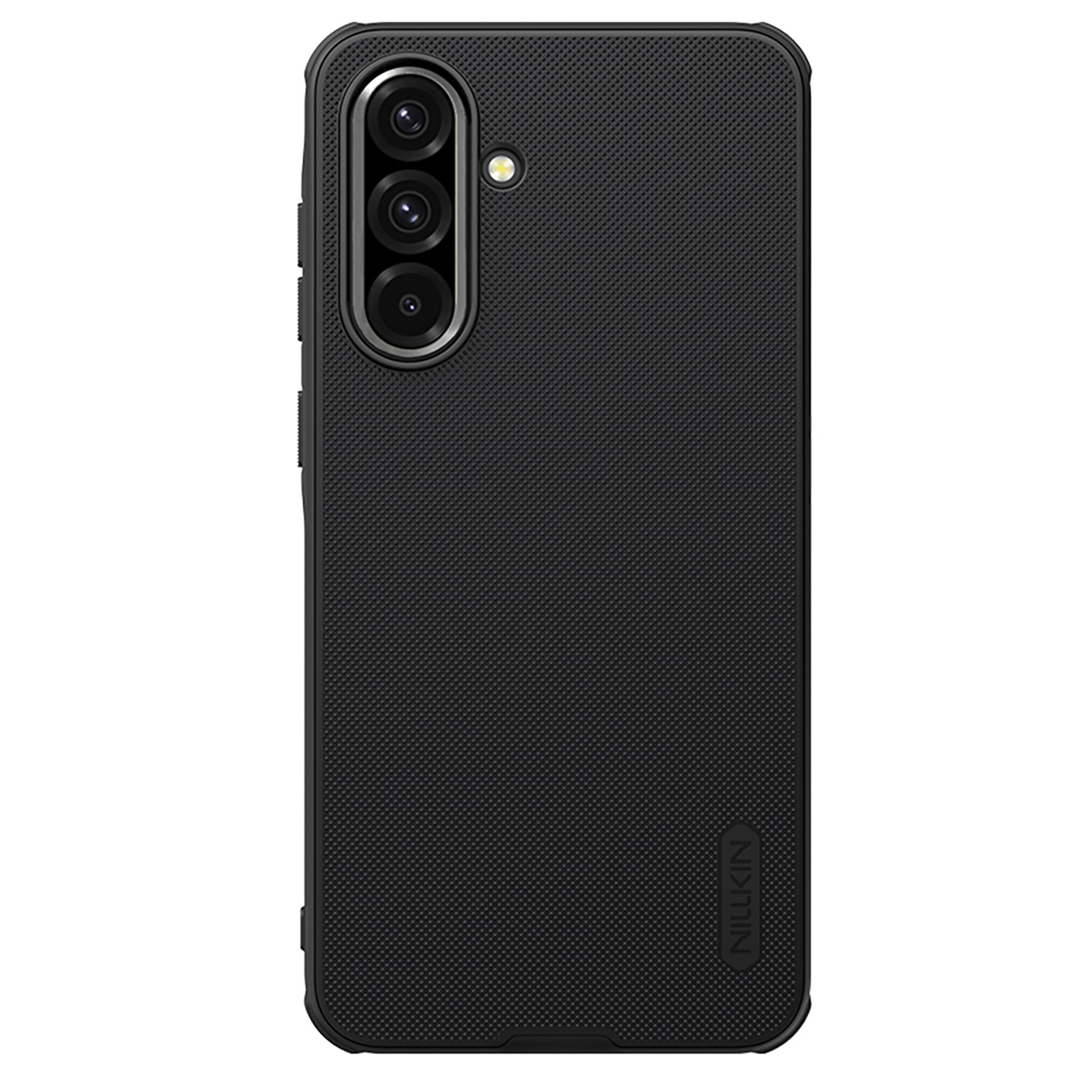 Nillkin Super Frosted Shield Pro viedtālruņa apvalks Samsung Galaxy A36 5G - melns