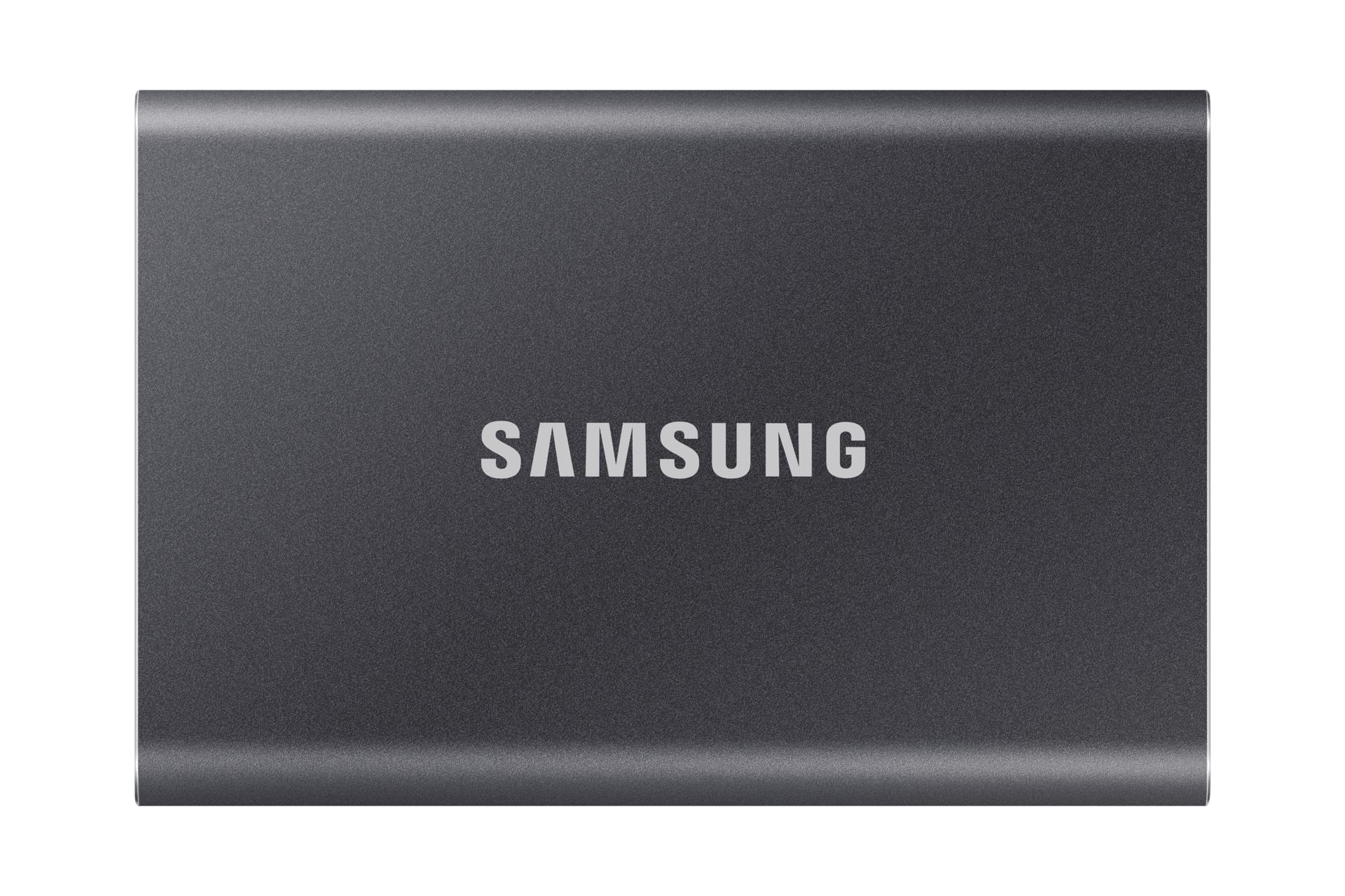 Ārējais SSD|SAMSUNG|T7|4TB|USB 3.2|Rakstīšanas ātrums 1000 MBytes/sec|Lasīšanas ātrums 1050 MBytes/sec|MU-PC4T0T/WW