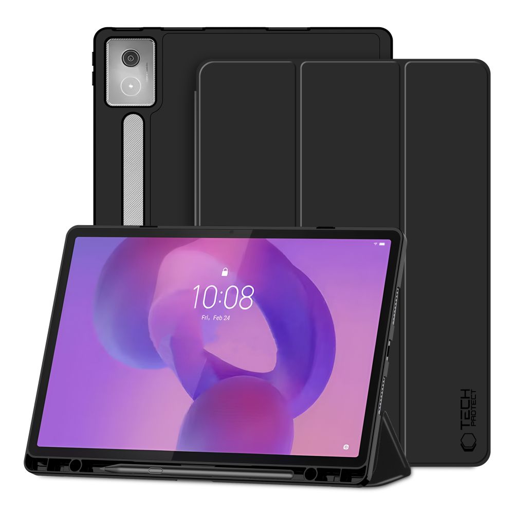 Tech-Protect SC Pen apvalks Lenovo Idea Tab Pro / Pro MT 12.7 TB-373 - melns