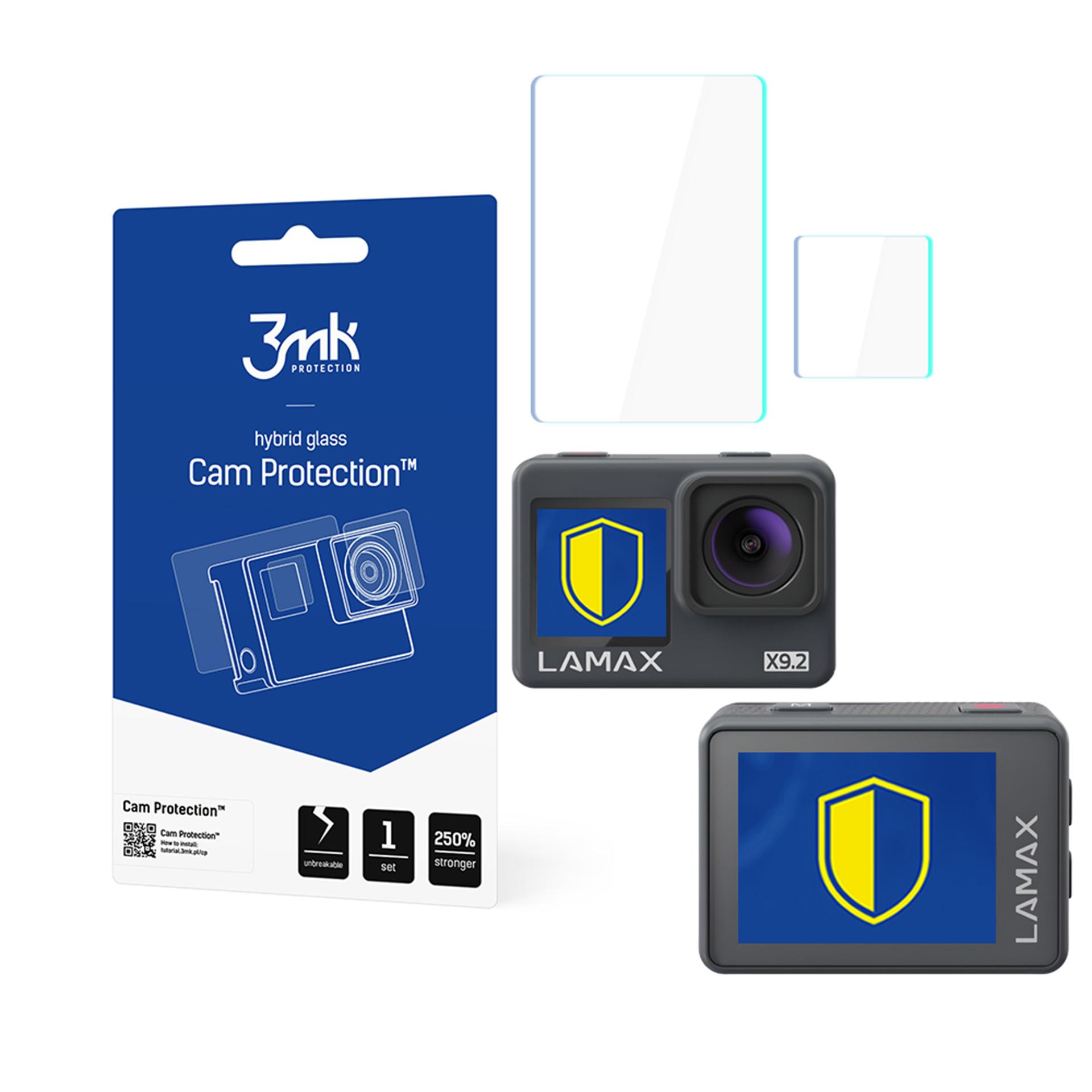3mk Cam Protection aizsargstikls Lamax X9.2