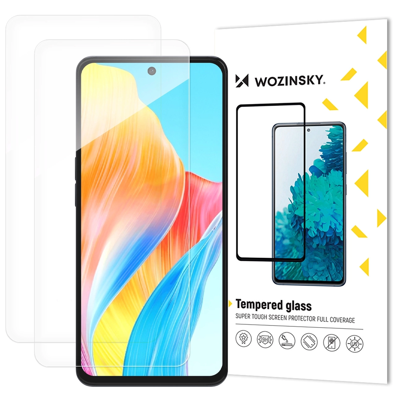 Wozinsky rūdītais aizsargstikls Xiaomi Redmi Note 14S, 2 gabalu komplekts