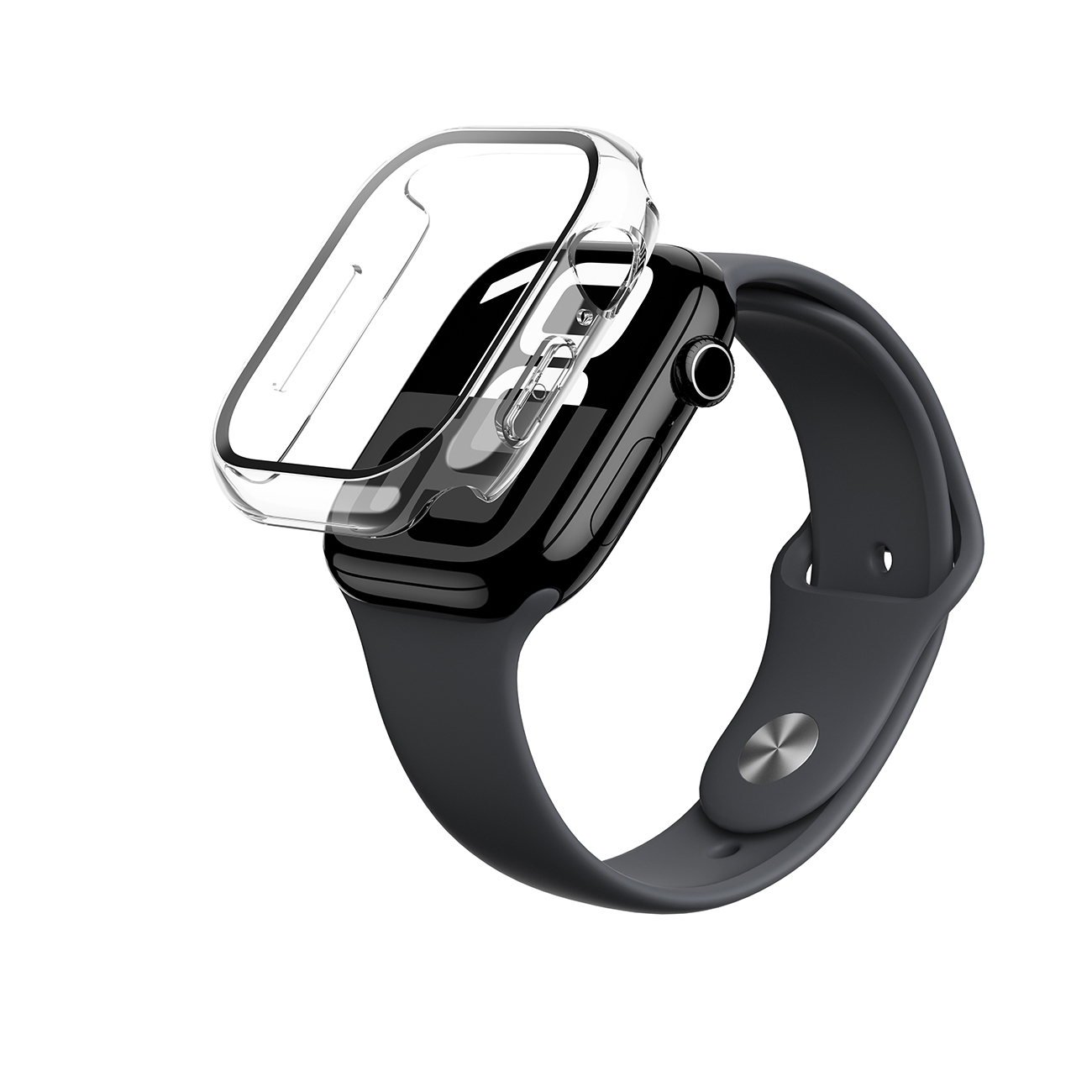AmazingThing Radix stikla apvalks Apple Watch 42 mm - skaidrs