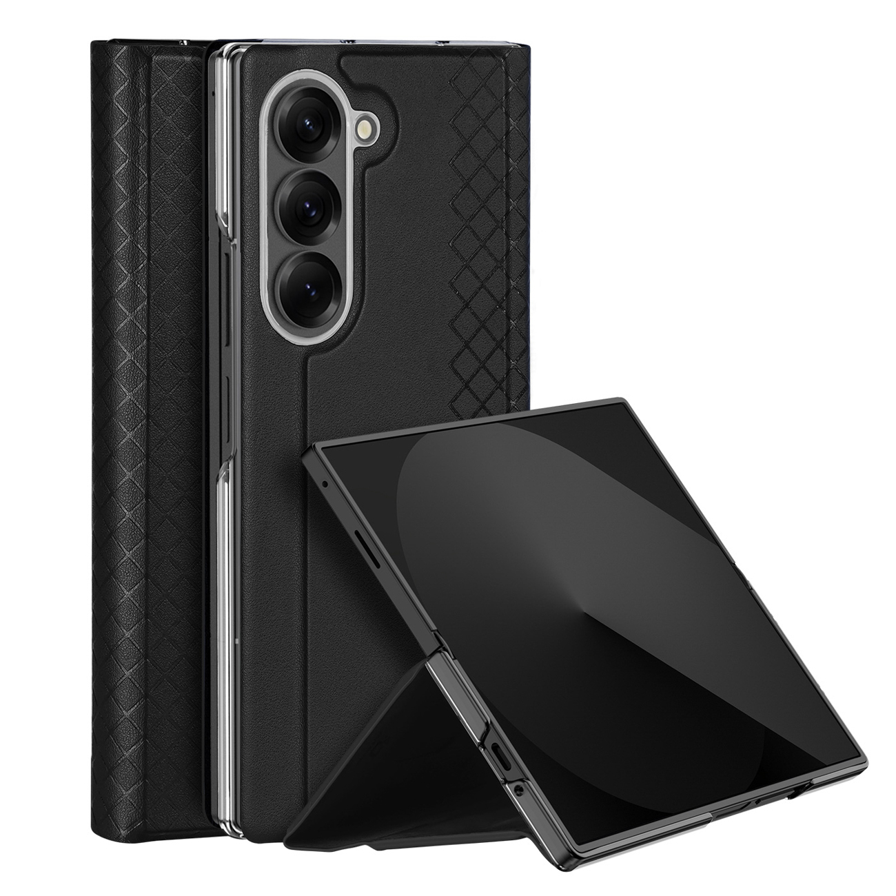 Dux Ducis Bril apvalks viedtālrunim Samsung Galaxy Z Fold 7 - melns