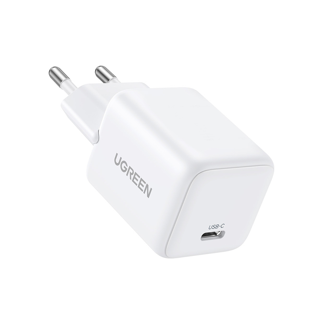 Ugreen Nexode N Series X512 20W GaN 1x USB-C tīkla lādētājs - balts