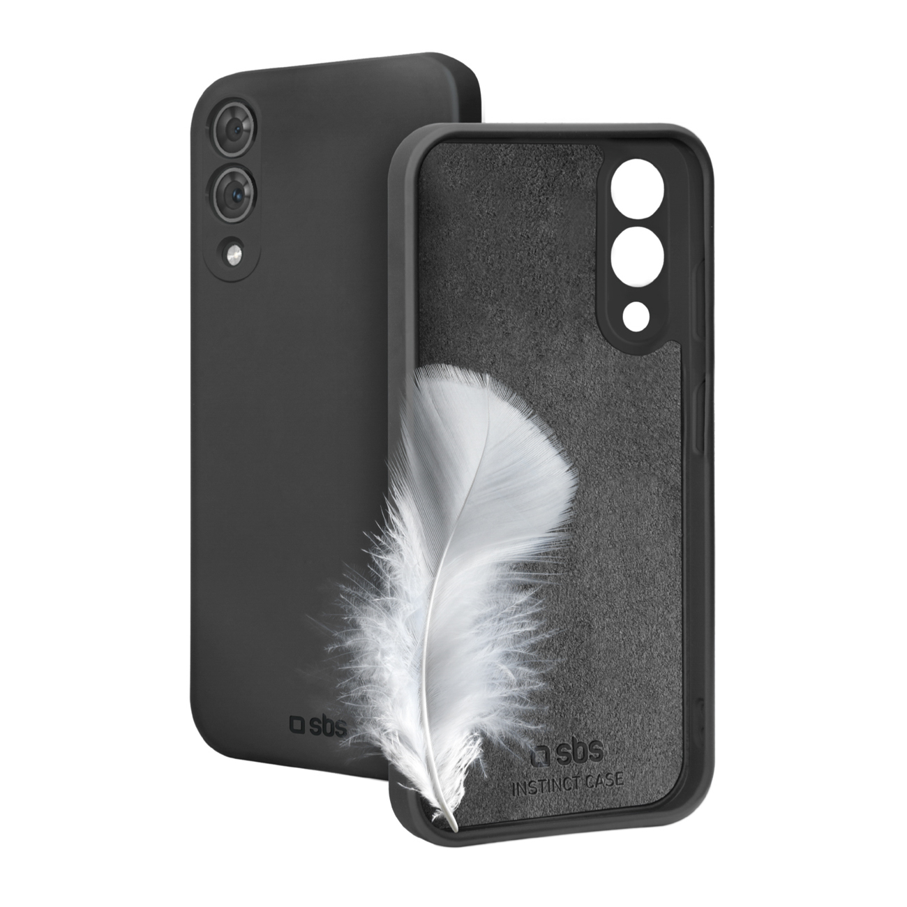 SBS Instinct apvalks Samsung Galaxy S25 Edge - melns