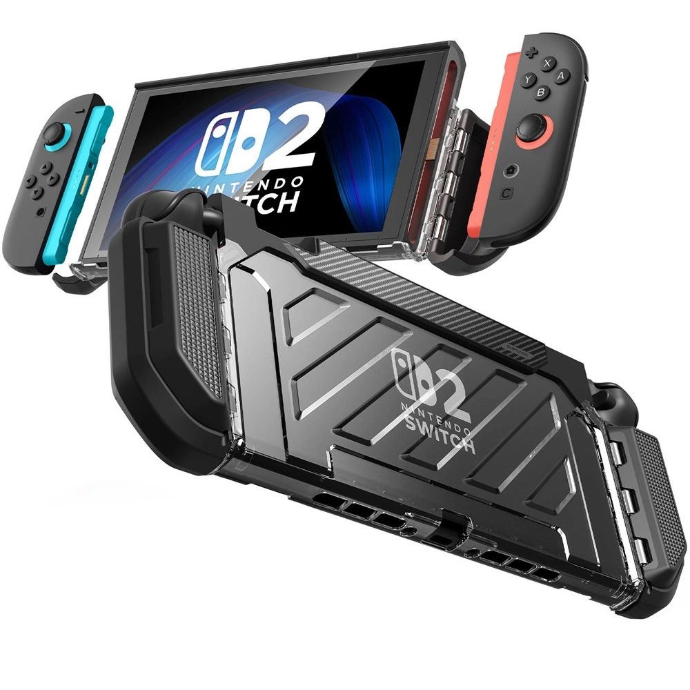 Supcase Unicorn Beetle Pro viedtālruņa apvalks Nintendo Switch 2 - melns