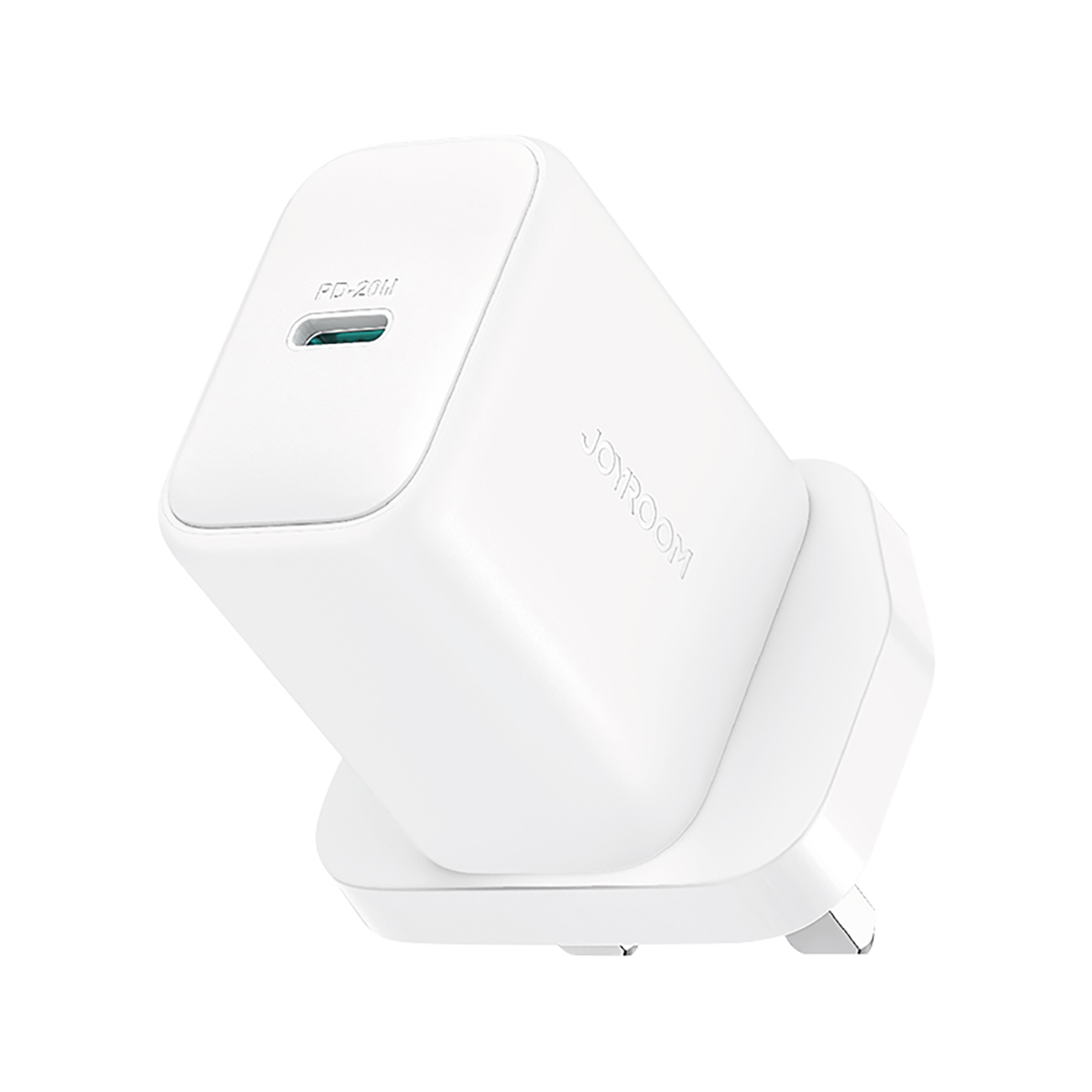 Joyroom JR-TCF20 PD 20W sienas lādētājs (UK spraudnis) - balts