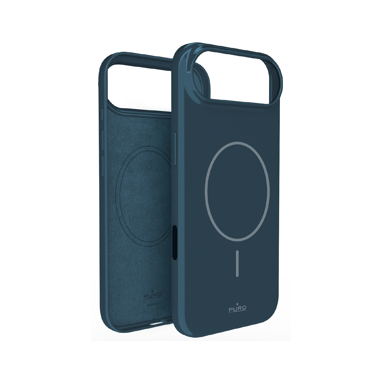 Чехол Puro Pulse защитный для iPhone 17 Air поликарбонатный - бирюзовый