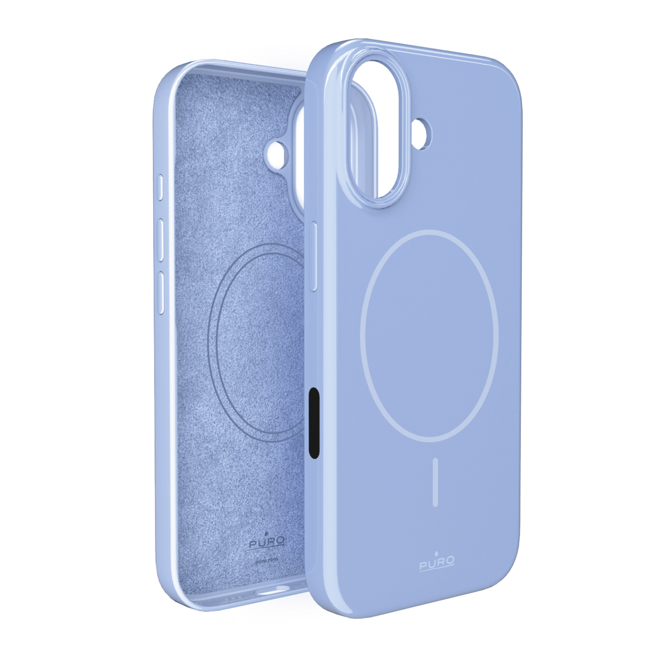 Puro Pulse iPhone 17 polikarbonāta aizsargapvalks - zils