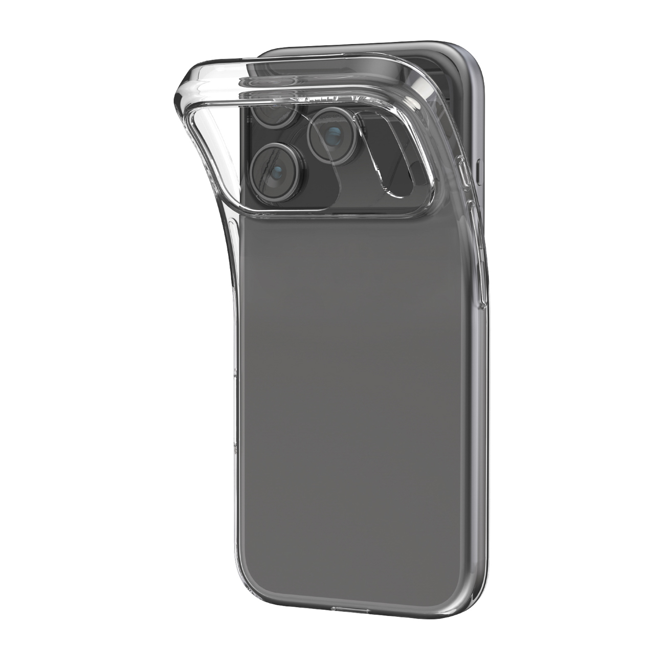 Puro 0.3 Nude Ultra-Slim TPU Case for iPhone 17 Pro - Transparent