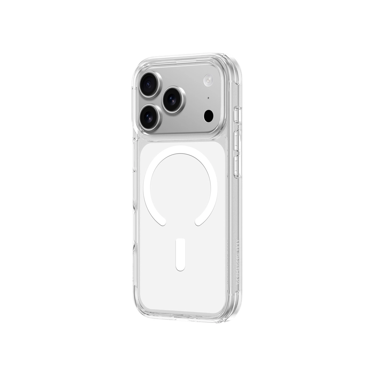 AmazingThing Titan Pro чехол для iPhone 17 Pro Max совместимый с MagSafe - прозрачный