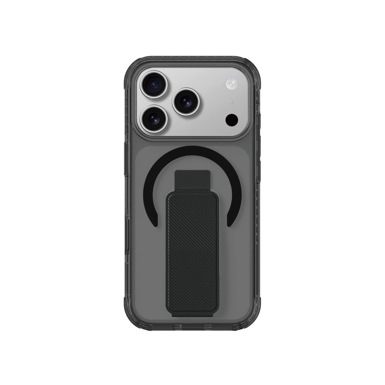 AmazingThing Titan Pro Holder viedtālruņa apvalks iPhone 17 Pro, saderīgs ar MagSafe - melns