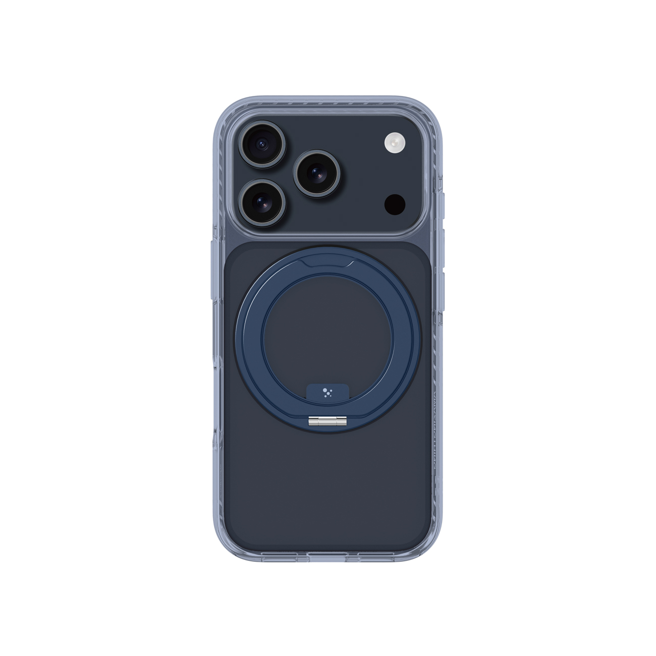 AmazingThing Titan Pro MagSpin viedtālruņa apvalks iPhone 17 Pro, saderīgs ar MagSafe – zils