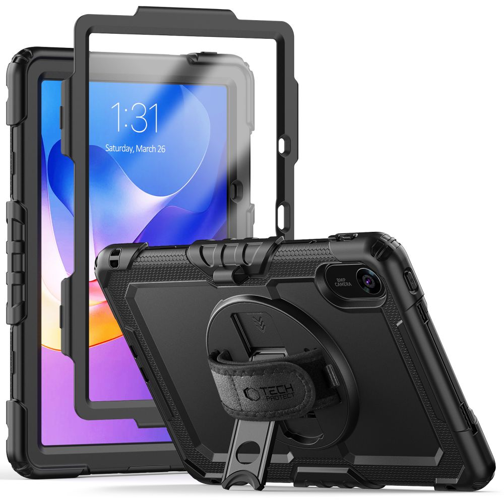 Tech-Protect ciets apvalks Xiaomi Redmi Pad 2 11.0 - melns