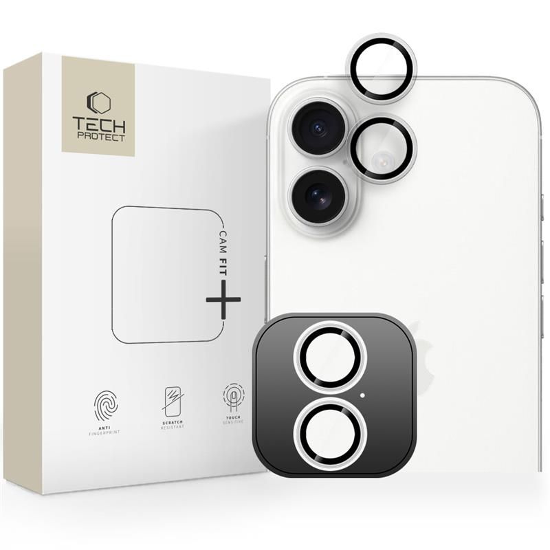 Tech-Protect Camring Fit+ kameras vāciņš iPhone 17 - caurspīdīgs