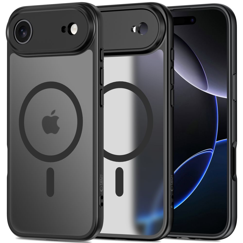 Tech-Protect BasicMag magnētiskais viedtālruņa apvalks iPhone 17 Air - matēts melns