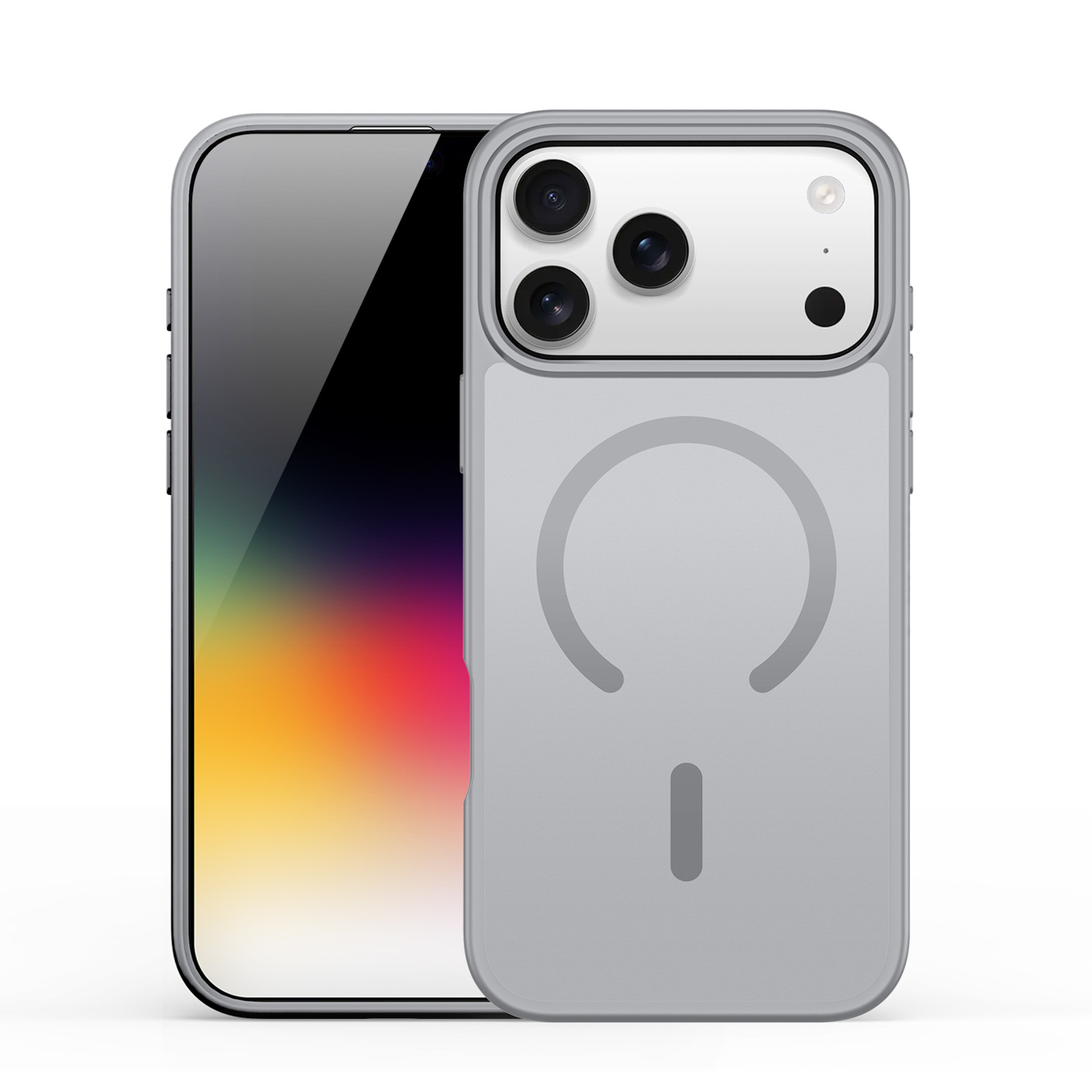 Dux Ducis Yind iPhone 17 Pro Max apvalks saderīgs ar MagSafe - pelēks