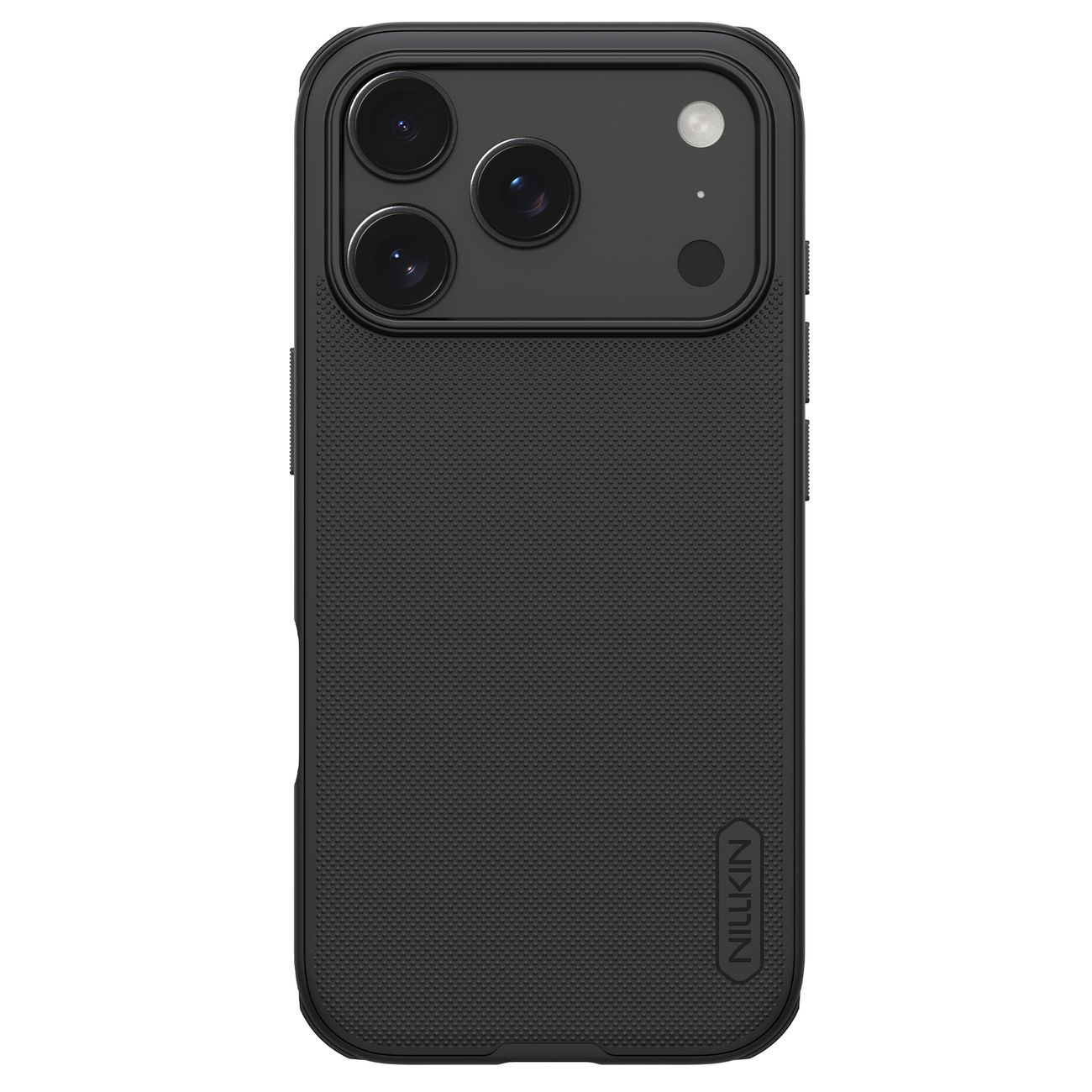 Nillkin Super Frosted Shield Pro Magnētiskais viedtālruņa apvalks saderīgs ar MagSafe iPhone 17 Pro - melns