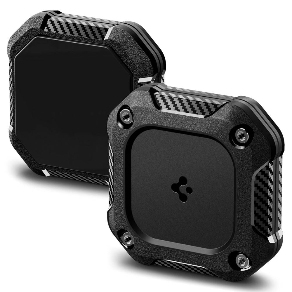 Spigen Tough Armor viedtālruņa apvalks AirTag 1/2 - Melns