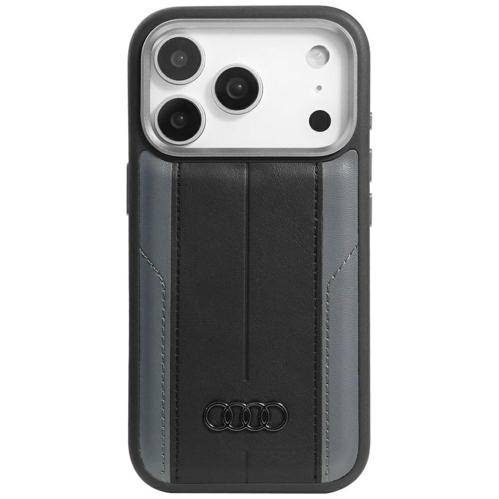 Audi A6 Synthetic Leather MagSafe Чехол для iPhone 17 Pro - чёрный