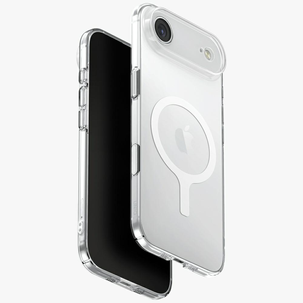 Uniq Airsuit viedtālruņa apvalks iPhone 17 Air Magclick uzlāde - caurspīdīgs
