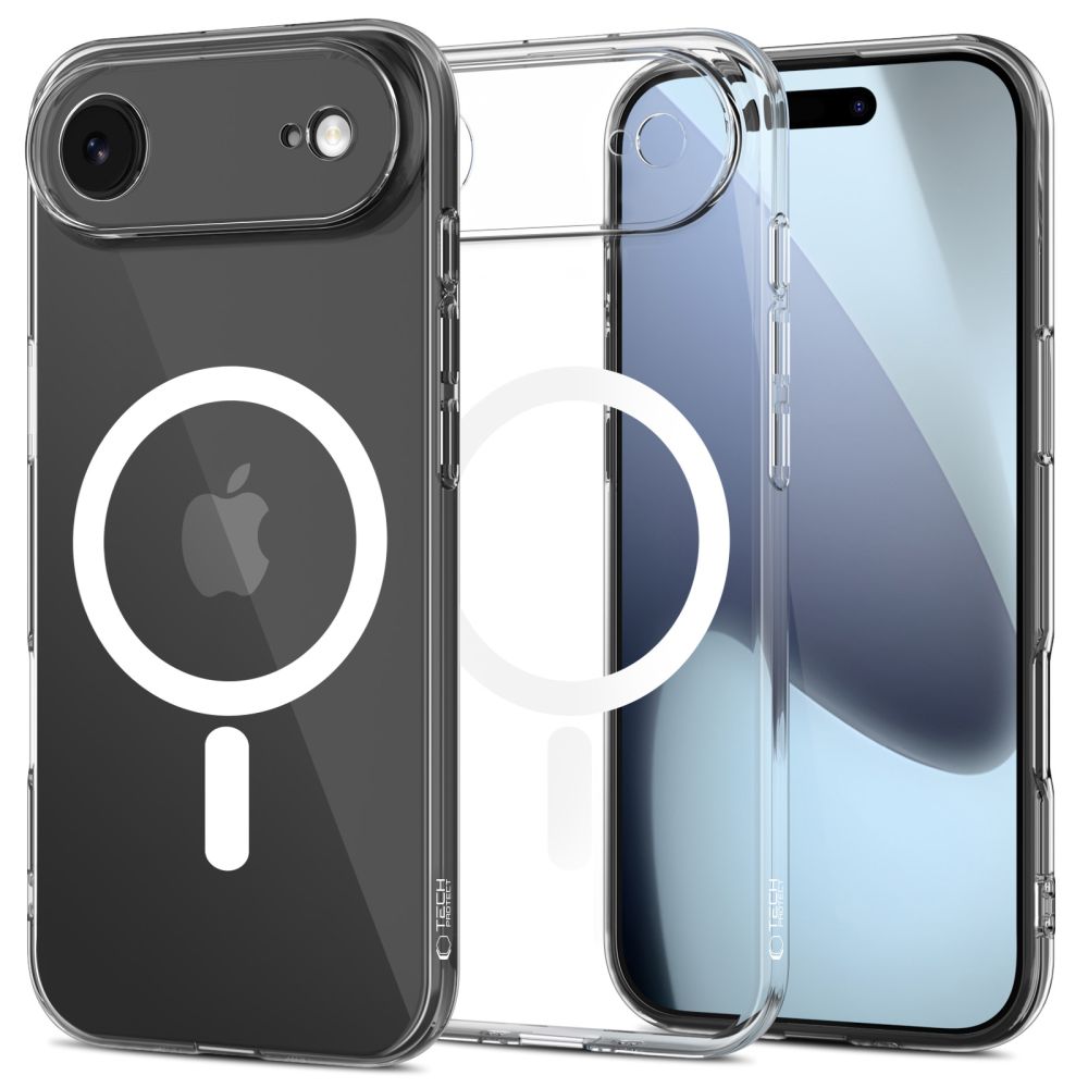 Tech-Protect FlexAir MagSafe viedtālruņa apvalks iPhone 17 Air - caurspīdīgs
