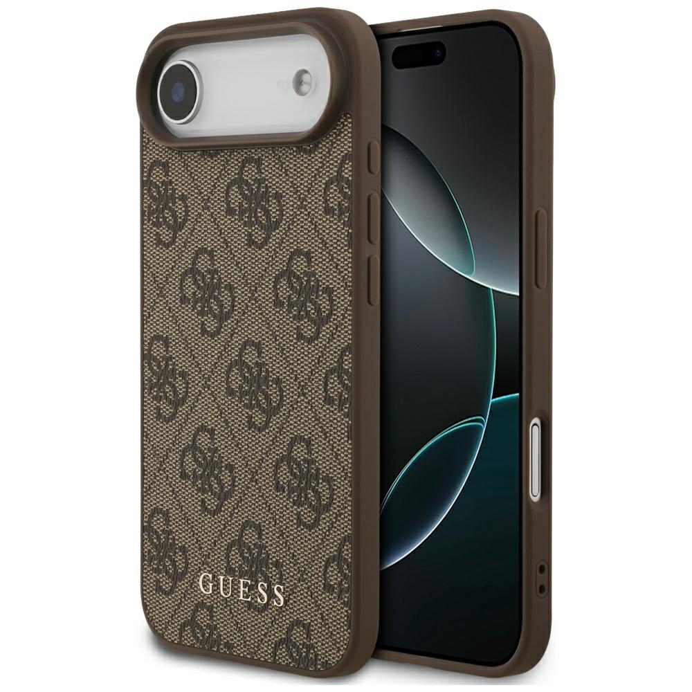 Guess 4G Klasiskais Viedtālruņa apvalks iPhone 17 Air - brūns