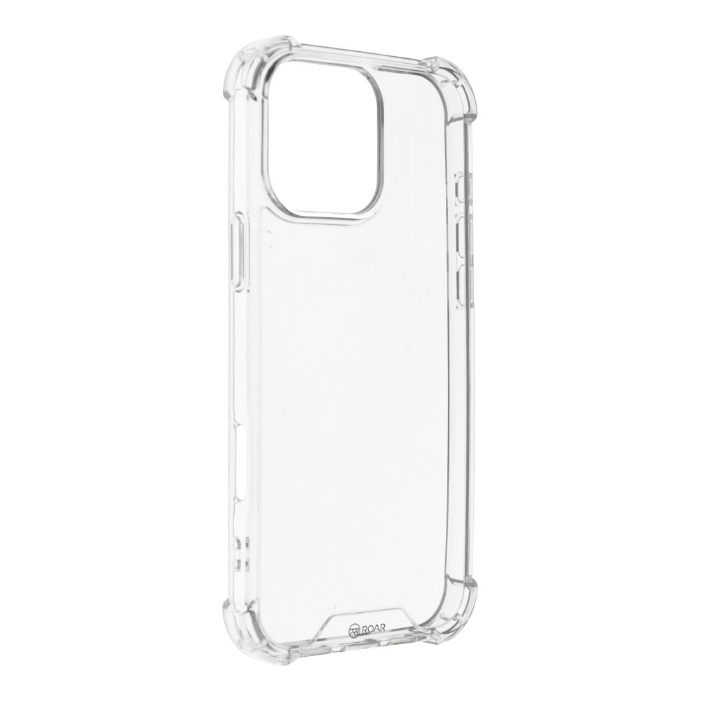 ROAR viedtālruņa apvalks ARMOR JELLY Iphone 16 Pro Max caurspīdīgs