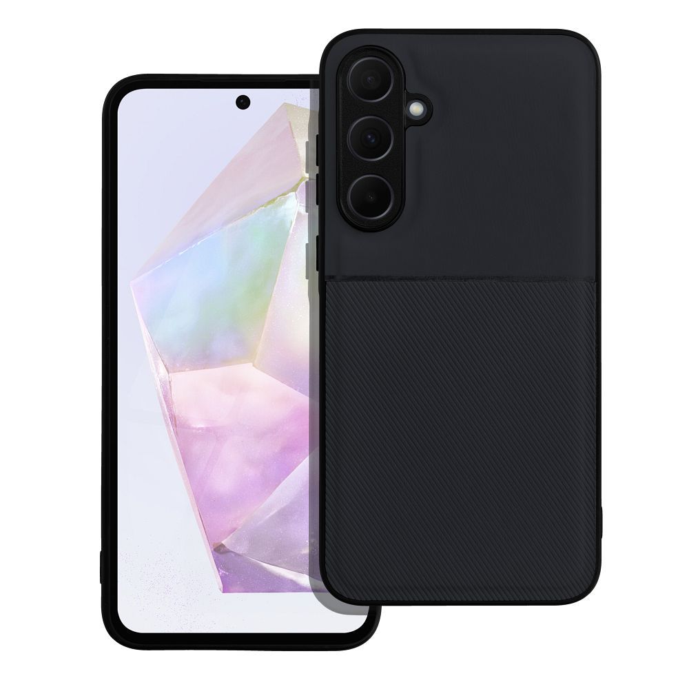 NOBLE viedtālruņa apvalks SAMSUNG A35 5G melns