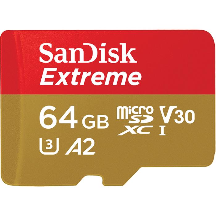 ATMIŅA MICRO SDXC 64GB UHS-I/W/A SDSQXAH-064G-GN6AA SANDISK