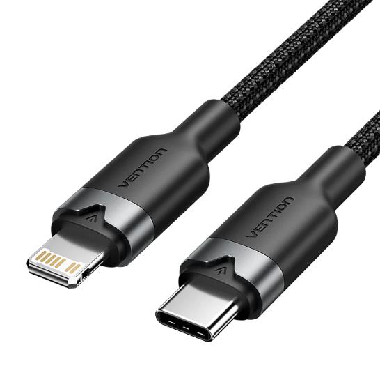 Vention LALBH USB-C uz Lightning kabelis 2m melns