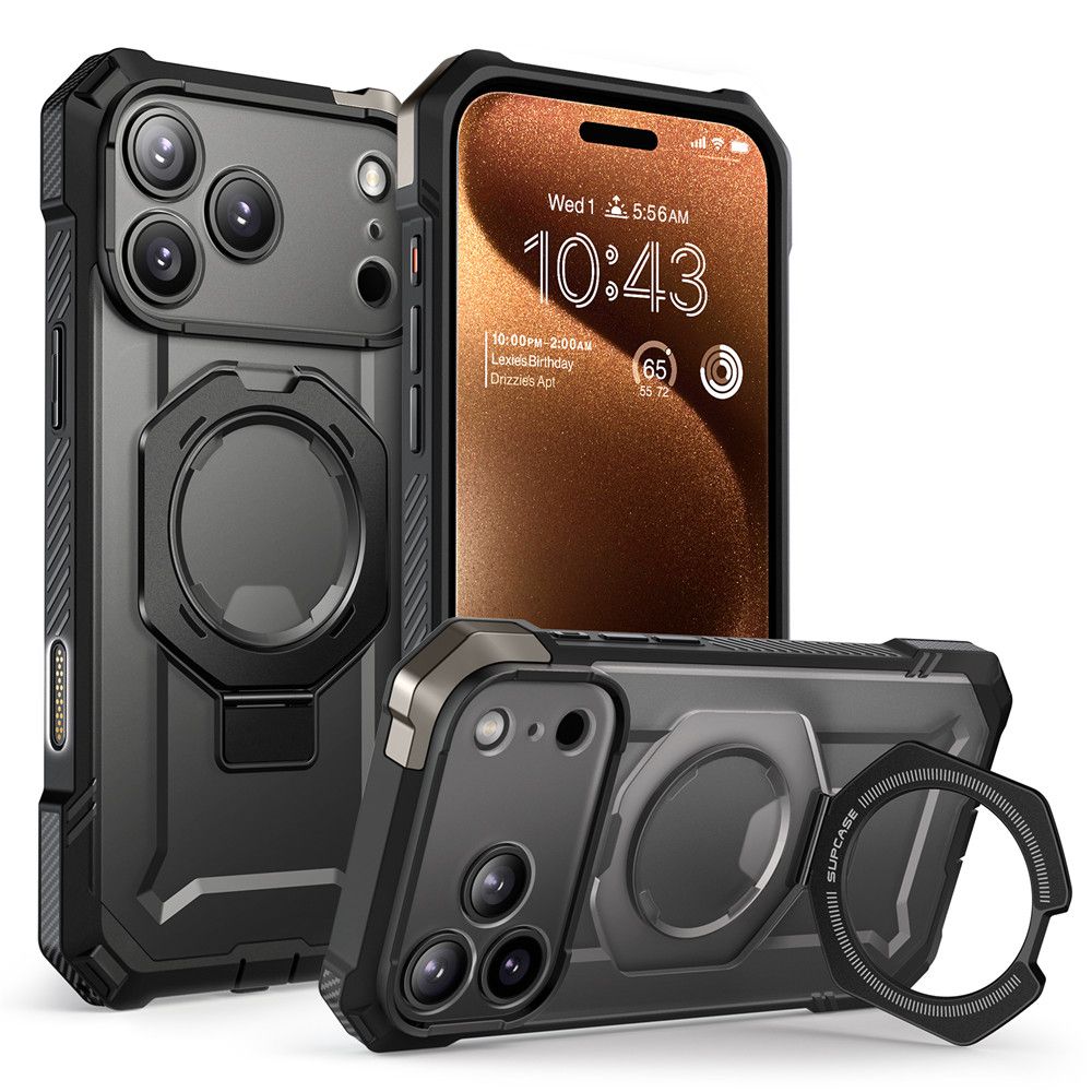 Supcase UB Grip Mag MagSafe Чехол для iPhone 17 Pro Max - чёрный