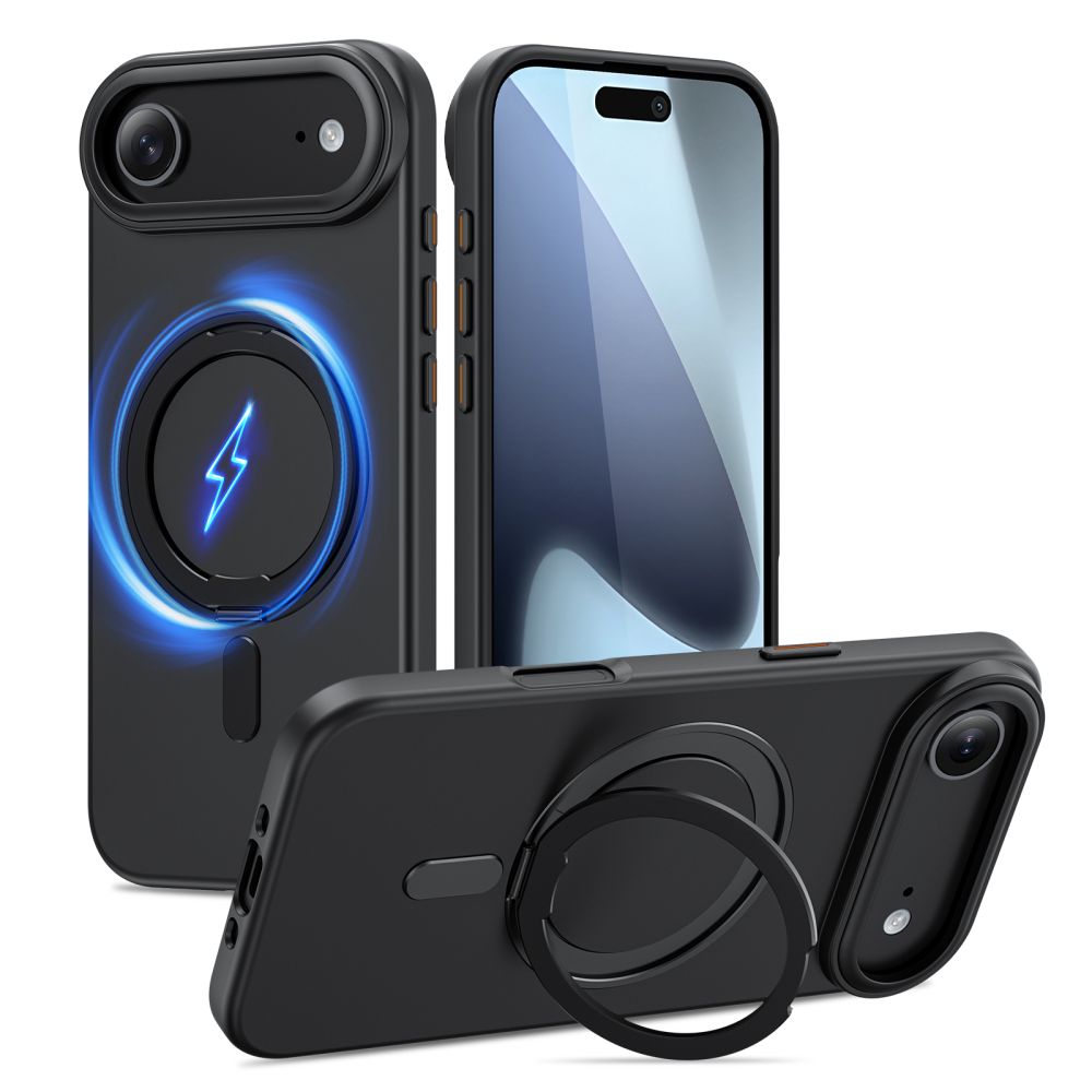 Tech-Protect MagRing MagSafe viedtālruņa apvalks iPhone 17 Air - melns