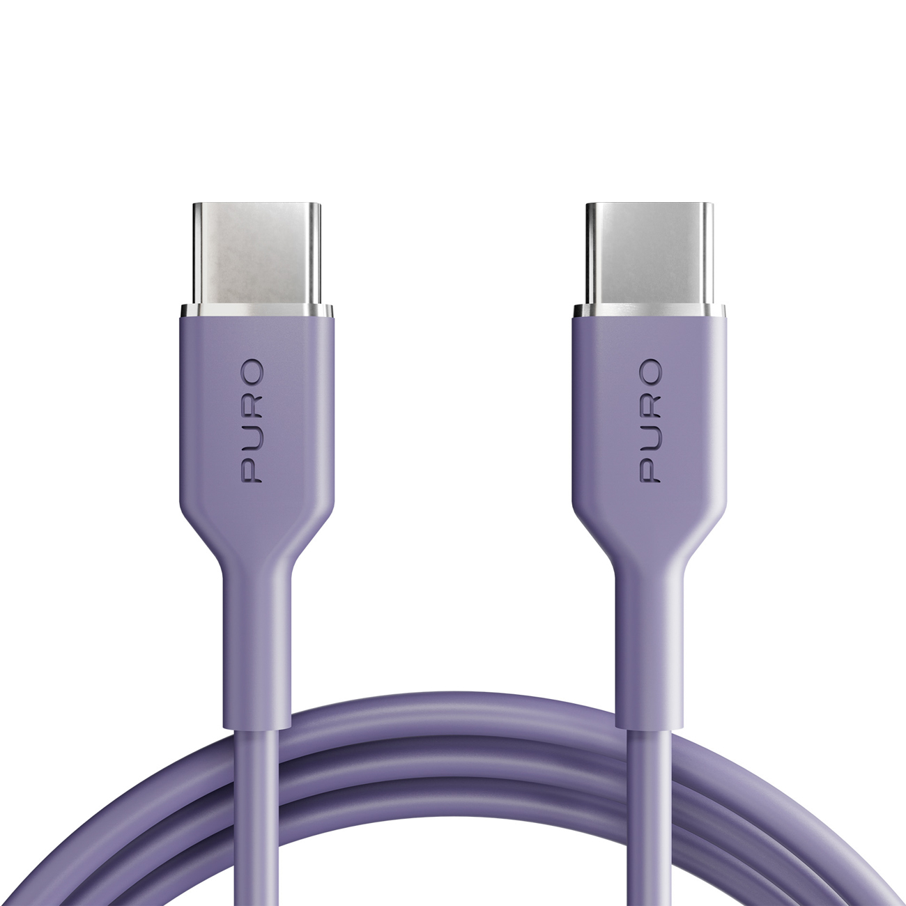 Puro ICON USB-C - USB-C kabelis 1.5m - violets