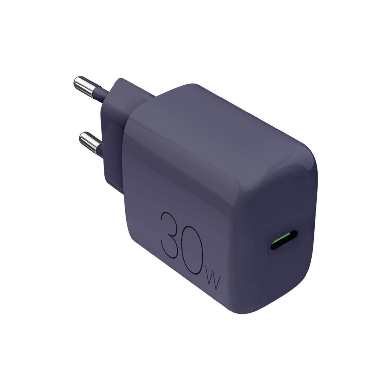 Puro Pro Lite 30W USB-C Wall Charger - Gray