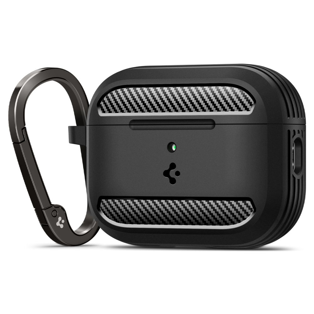 Spigen Rugged Armor apvalks AirPods 3 - matēti melns