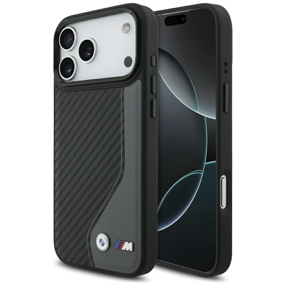 BMW M Carbon Logo MagSafe case for iPhone 17 Pro Max - graphite