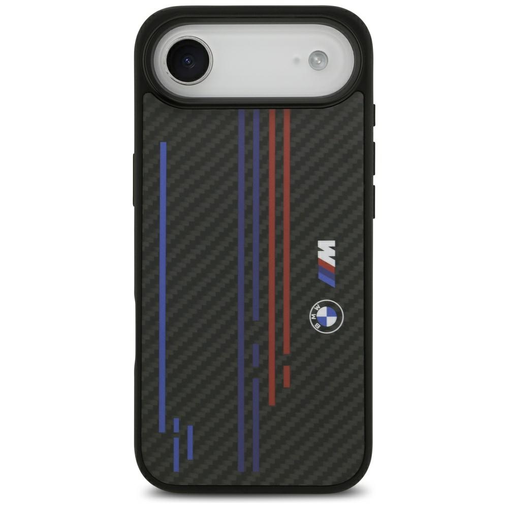 Viedtālruņa apvalks BMW M Kevlar Lines & Logo MagSafe Case for iPhone Air - melns