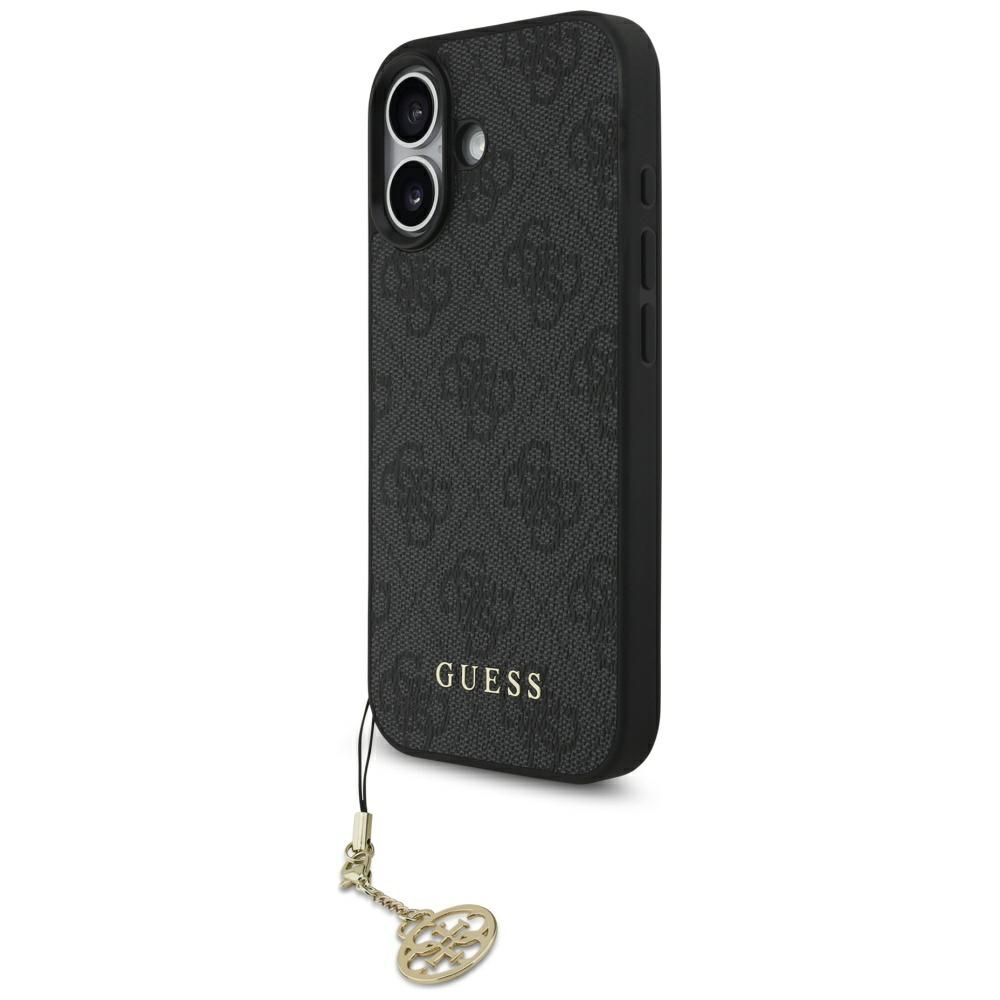 Guess 4G Big 4G Classic Logo Magnētiskais viedtālruņa apvalks iPhone Air - rozā zelts
