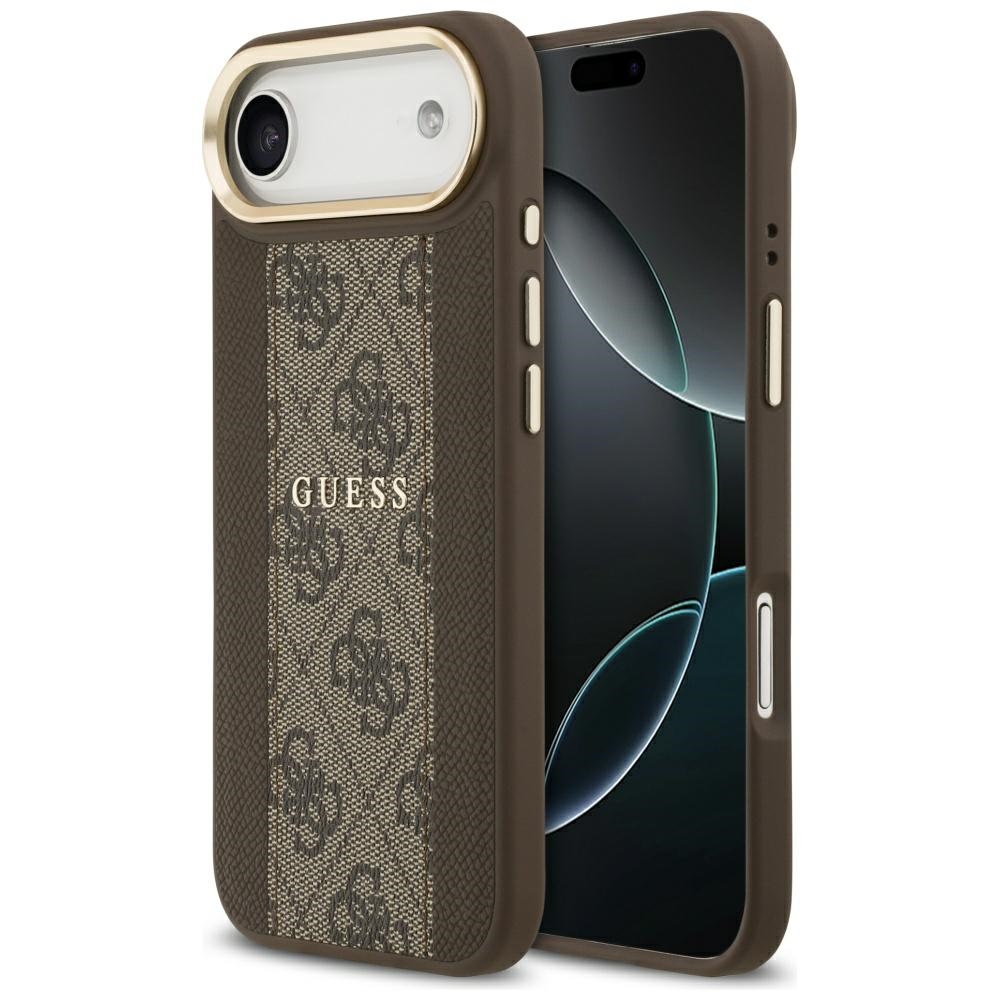 GUESS viedtālruņa apvalks IPHONE 17 Air ar MagSafe saderīgs - brūns