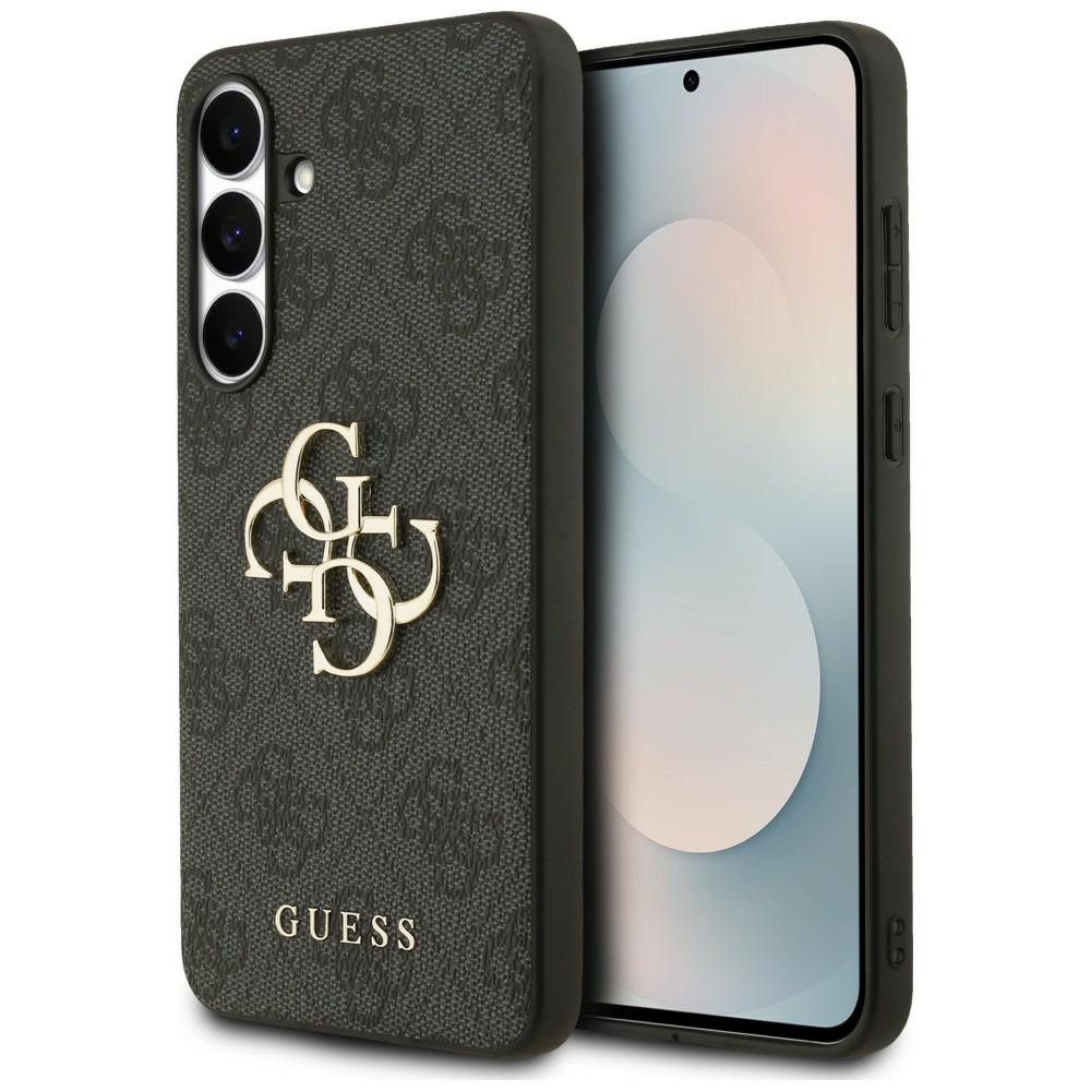 Guess Big 4G Classic Logo viedtālruņa apvalks Samsung Galaxy S25 FE - melns