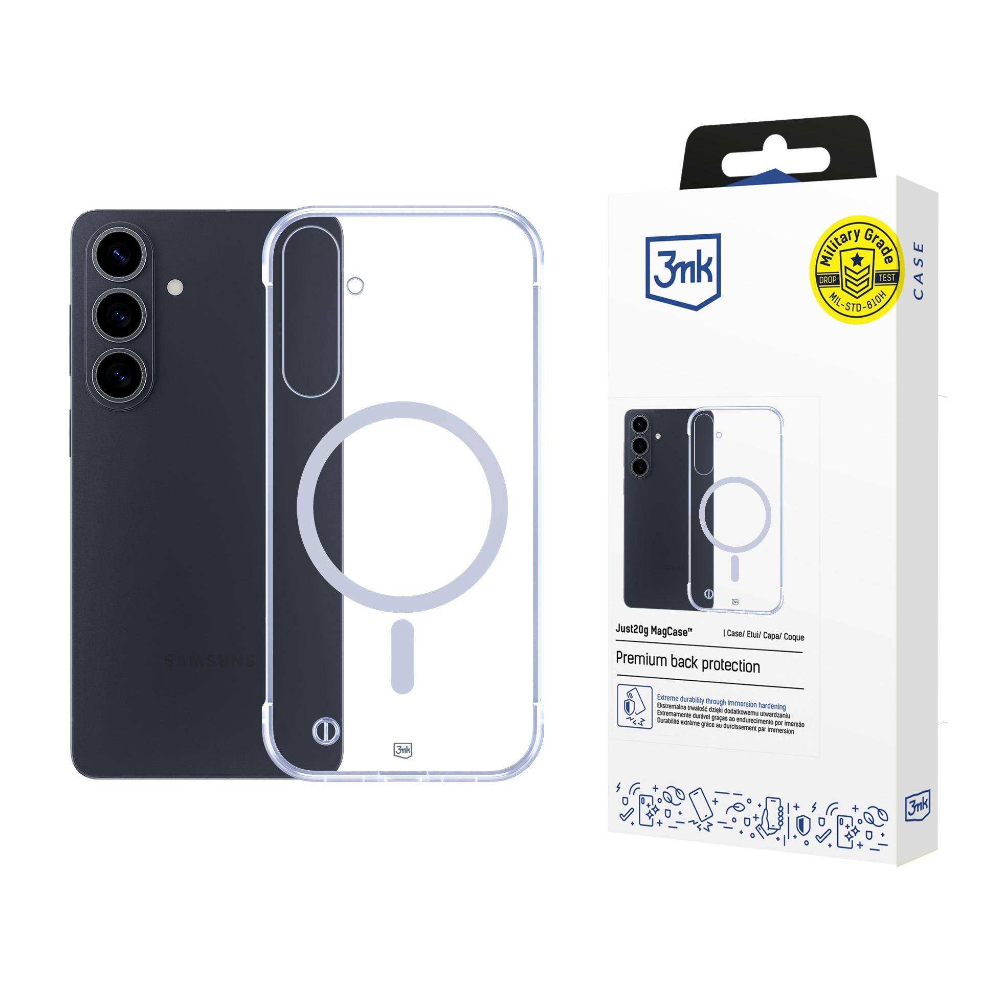 3mk Just20g MagCase for Samsung Galaxy S26 Pro - caurspīdīgs