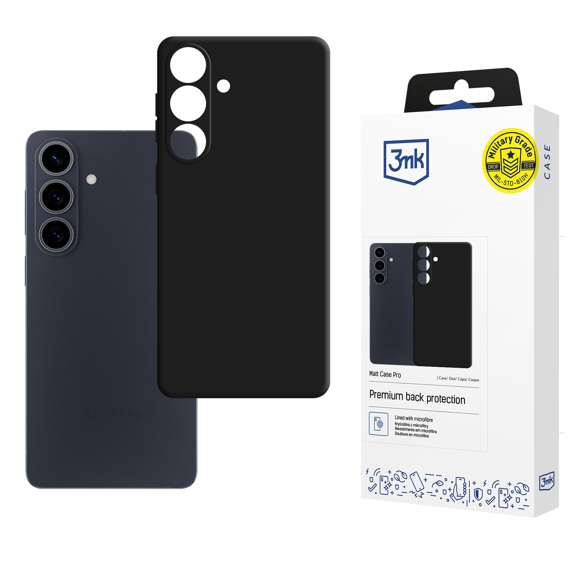 3mk Matēts Maciņš Pro for Samsung Galaxy S26 Pro - Matēts melns