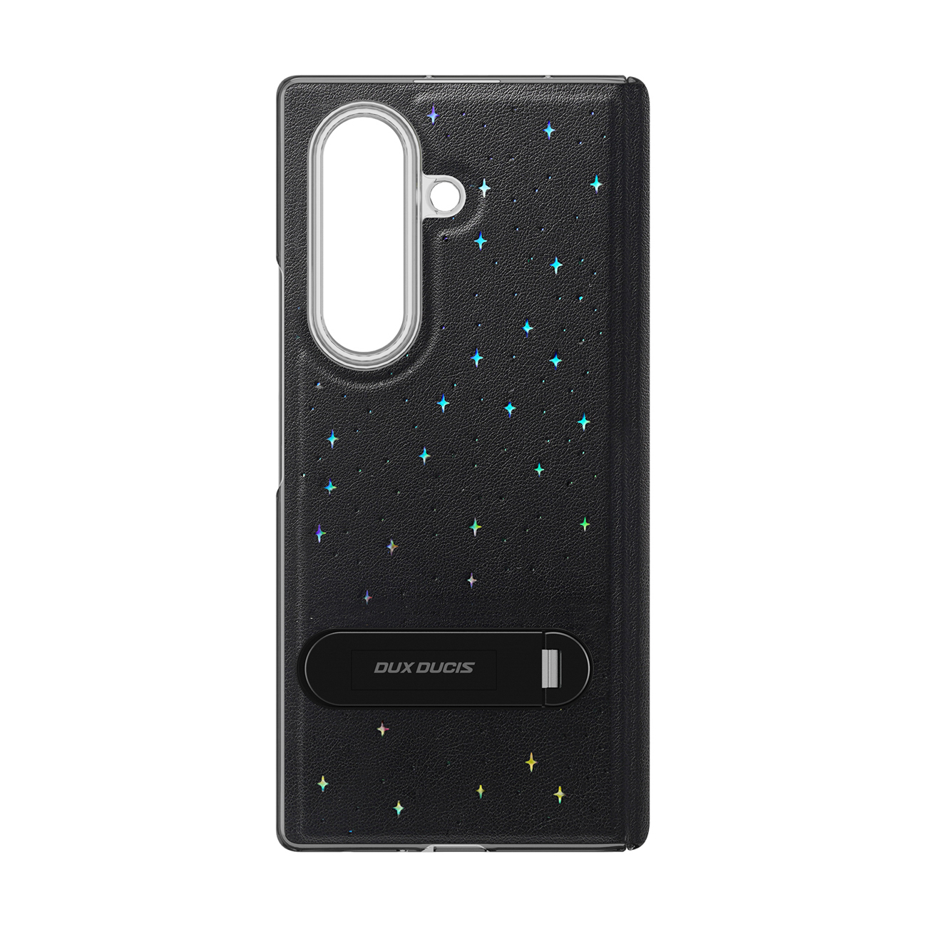 Dux Ducis Stex vāciņš Samsung Galaxy Z Fold 7 ar 360° statīvu - Melns