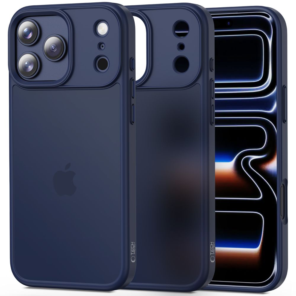 Чехол Tech-Protect MagMat для iPhone 17 Pro Max (матовый чёрный)