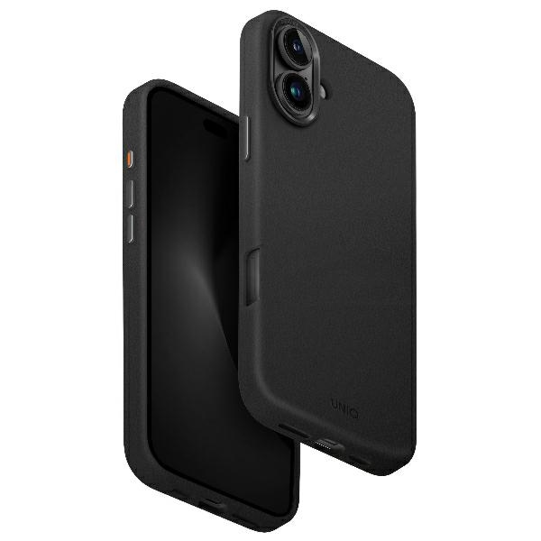Uniq Lyden Magclick uzlādes apvalks iPhone 16 Plus - melns